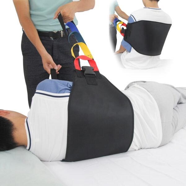618tDbKElSL Back Lift Belt for Patient Care