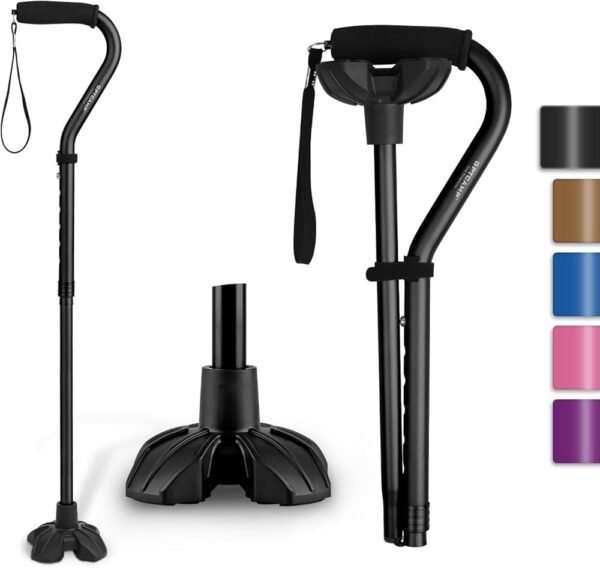 Walking Cane for Women and Men with Comfortable T Handles