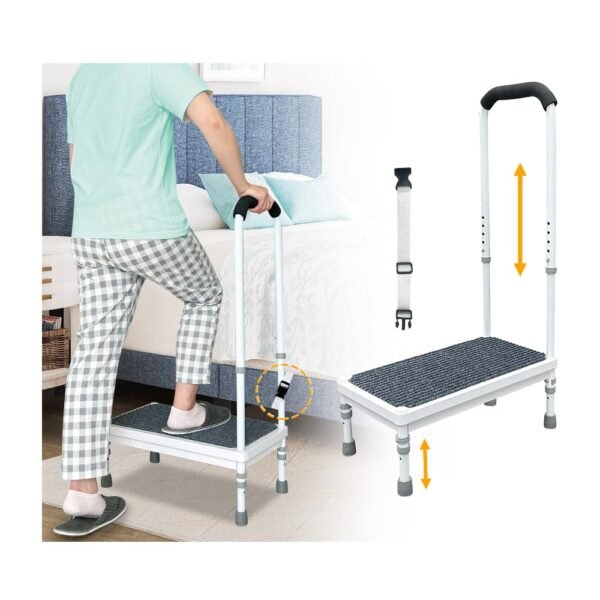 61gRiQohfzL Medical Foot Stool Metal Step Platform