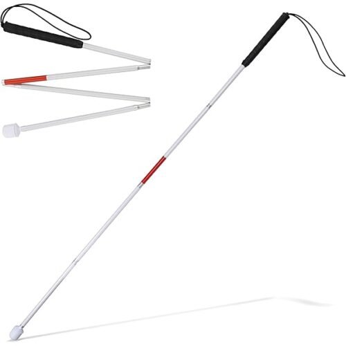 Folding Cane Blind Man Stick Walking Cane for Blind People