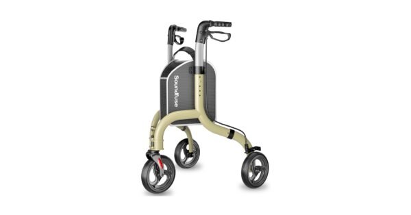 71OLQNoDMjL.jpg_BO30,255,255,255_UF900,850_SR1910,1000,0,C_QL100_ Soundfuse 3 Wheel Walkers for Seniors with Height Adjustable Champagne