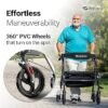 Helavo Heavy Duty Walker with Large Weight Capacity