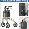 81X9NX4PfSL._AC_UF350,350_QL80_ Soundfuse 3 Wheel Walkers for Seniors with Height Adjustable Champagne