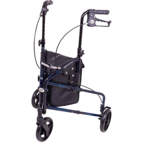 Carex 3 Wheel Walker For Seniors Height Adjustable Handles
